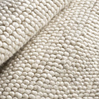 Niels Handwoven Wool/Viscose Rug | Ivory