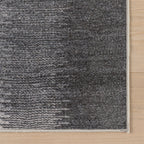 Ronan Ikat Machine Washable Rug | Charcoal