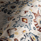Anabelle Floral Medallion Washable Rug | Multicolor