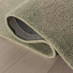 Tova Tufted Diamond Rug | Green