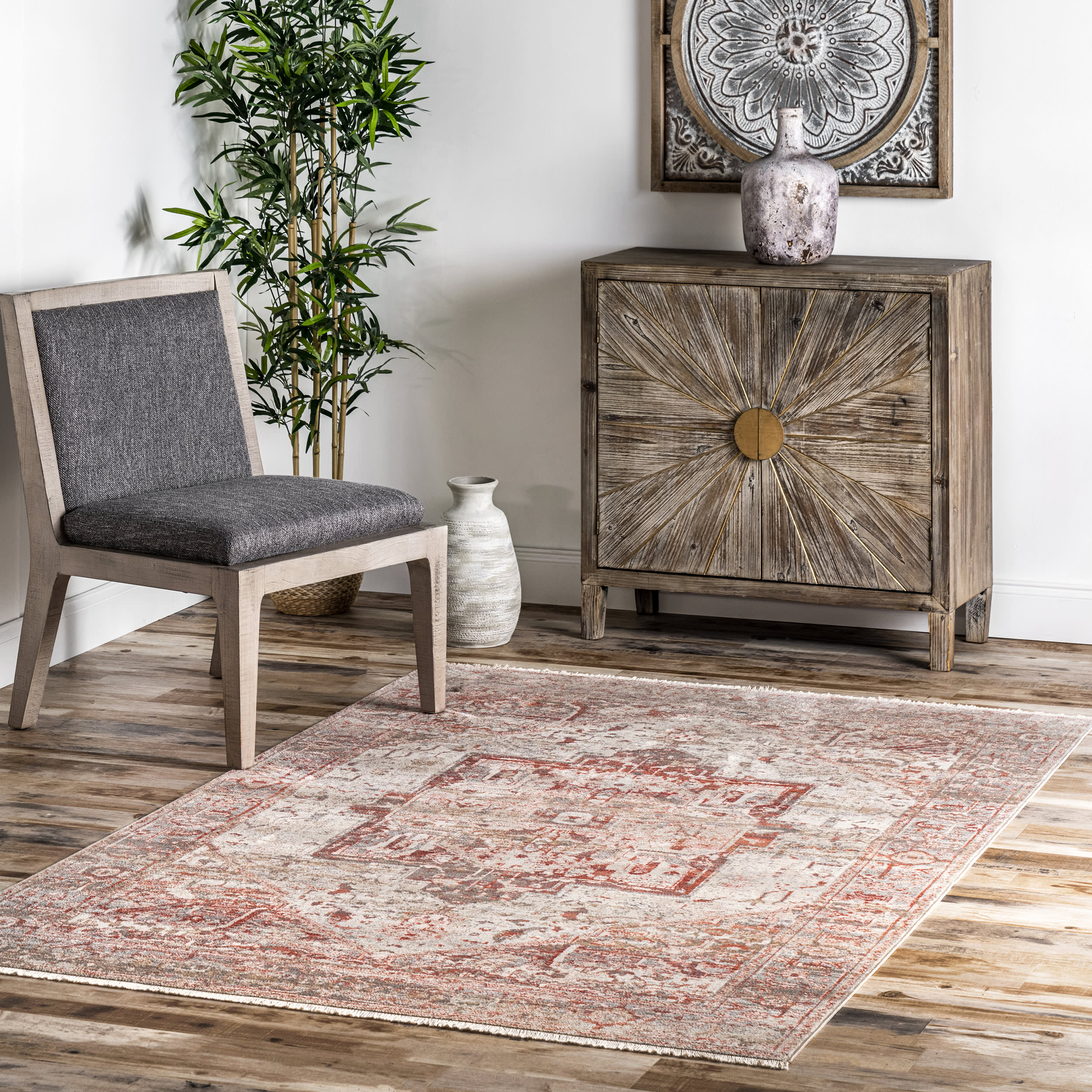 Forever Vintage Rug | Red Secondary image