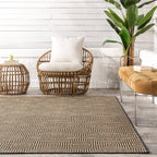 Greek Tiles Indoor/Outdoor Rug | Charcoal