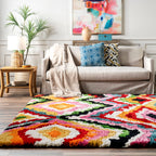 Carnival Shag Rug | Multicolor
