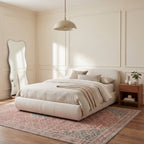 Merit Traditional Medallion Rug | Red