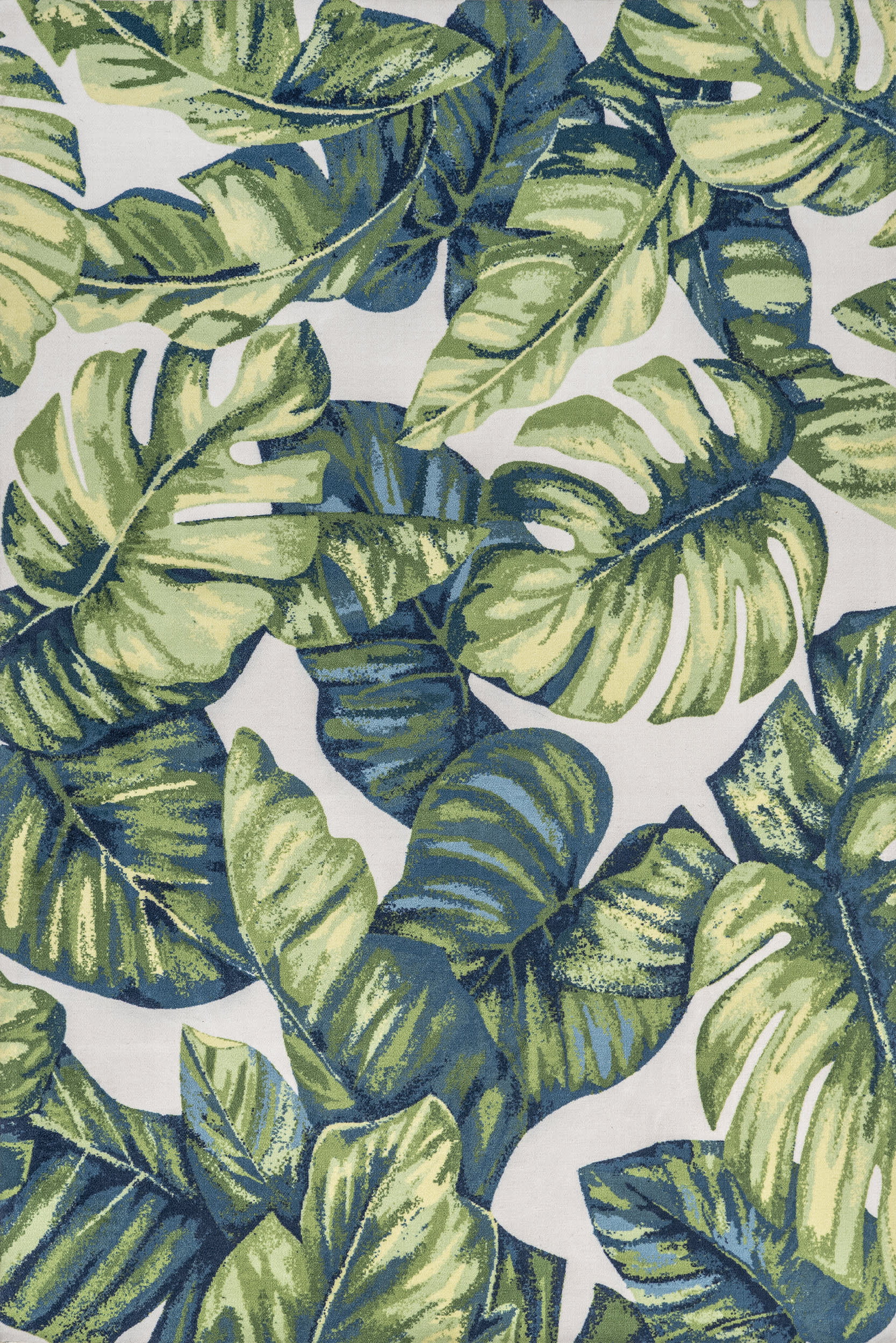 Tropical Foliage Indoor/Outdoor Rug | Green Multicolor Main image