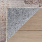Janatha Moroccan Abstract Washable Rug | Ivory