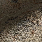 Viret Traditional Bordered Washable Rug | Blue
