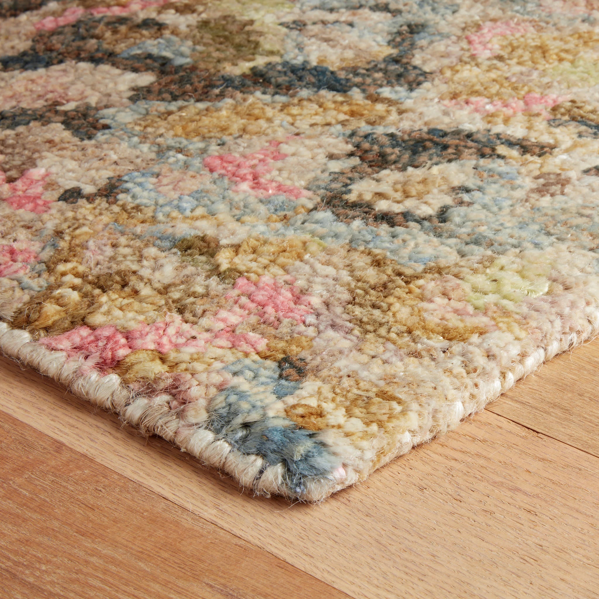 Keira Hand Knotted Jute Rug | Multi