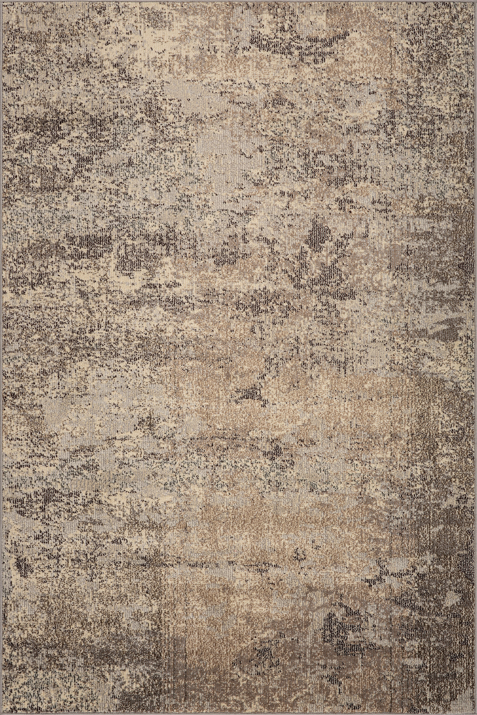Abstract Nebula Rug | Grey