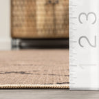 Alexandra Easy-Jute Washable Zig Zag Rug | Natural