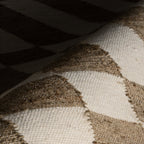 Tierra Jute Modern Farmhouse Rug | Brown