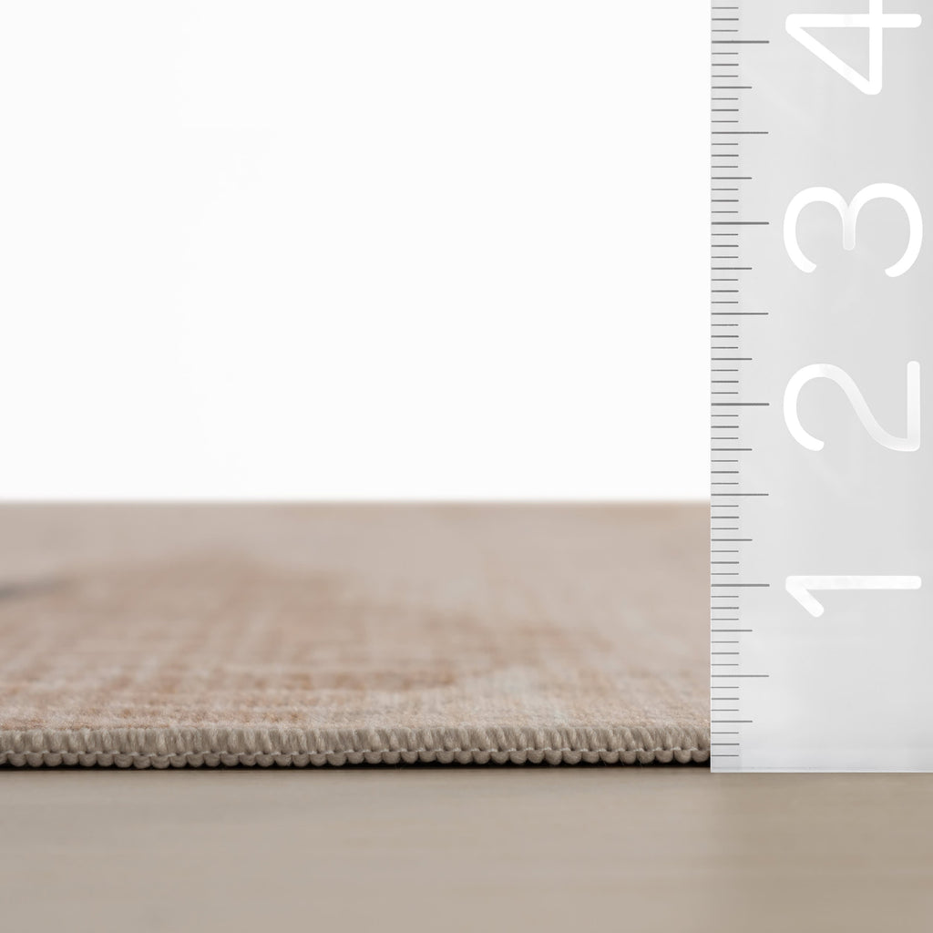Sonace Moroccan Washable Rug | Sand
