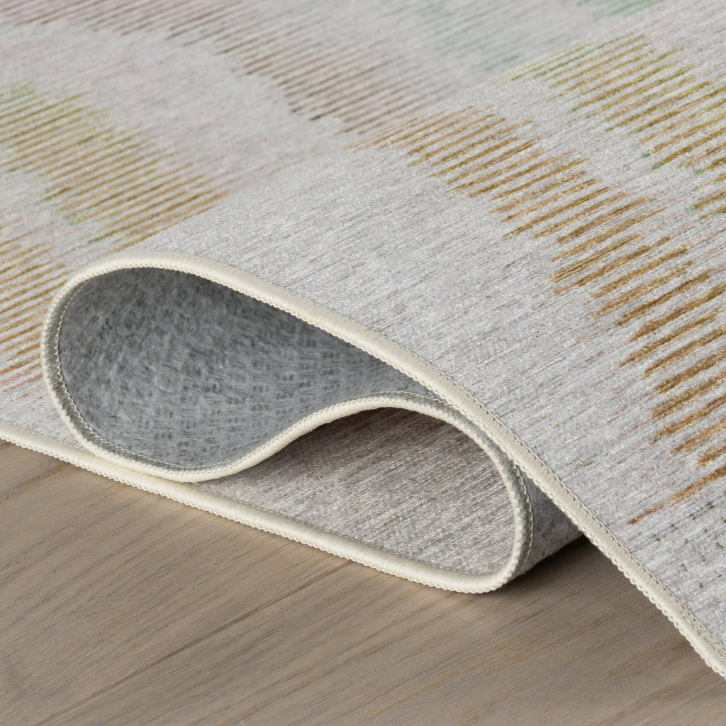 Chevron Machine Washable Rug | Multi