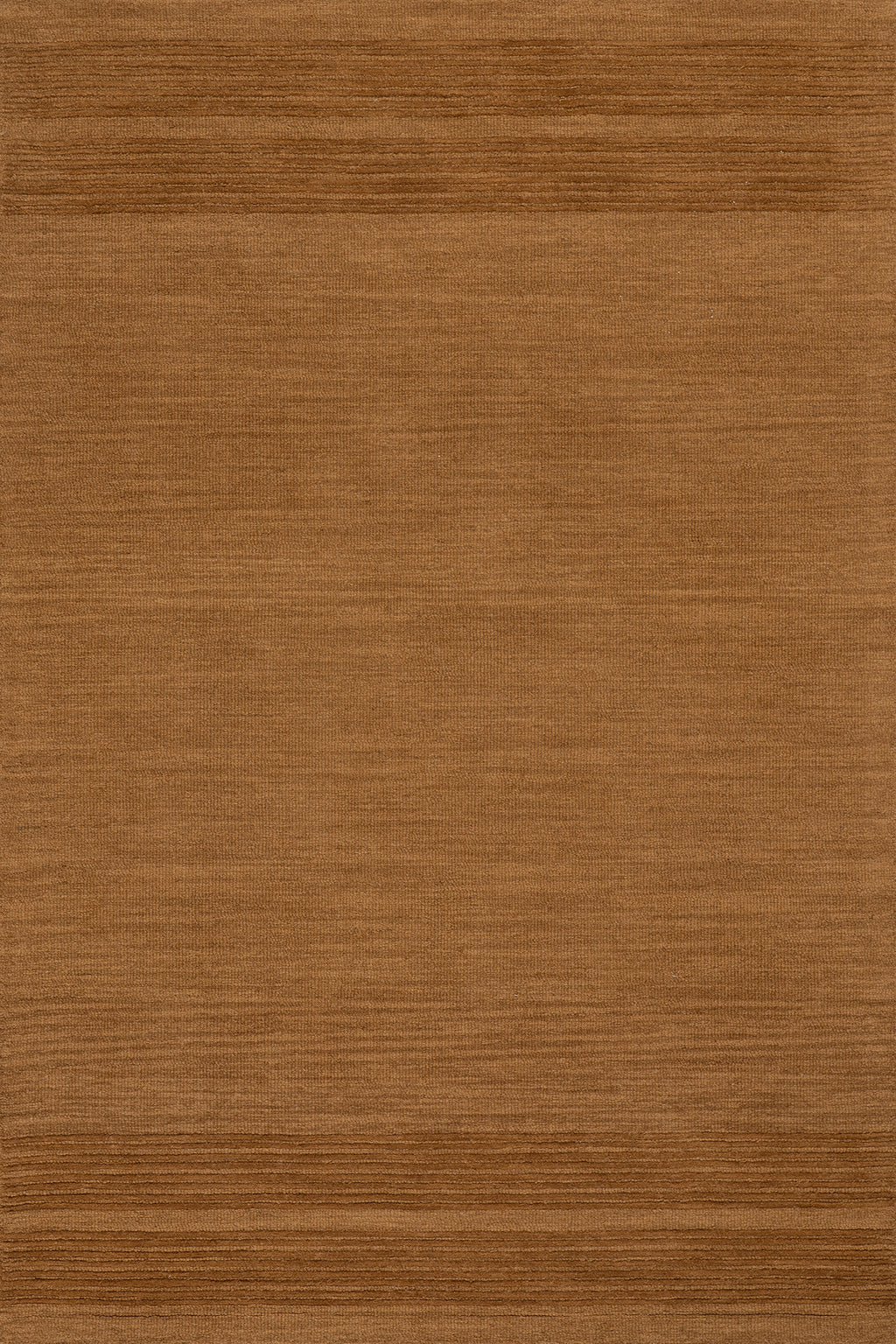 Cotina Modern Bordered Handmade Wool Rug | Amber