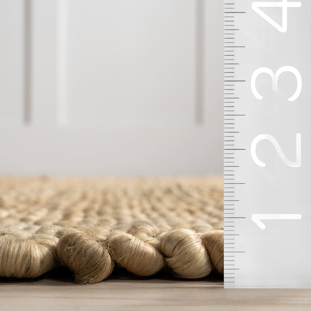 Handspun Jute Rug | Natural