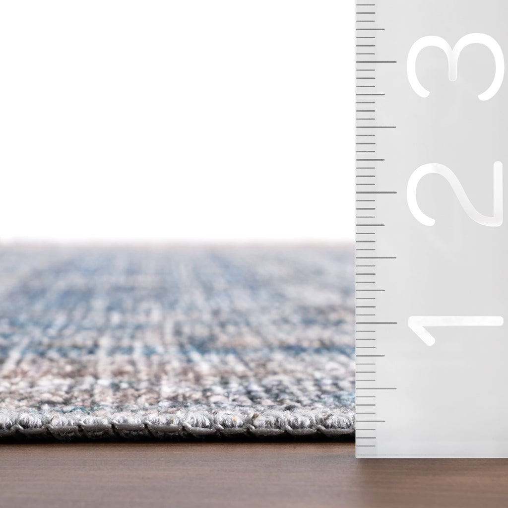 Tila Vintage & Distressed Washable Rug | Blue