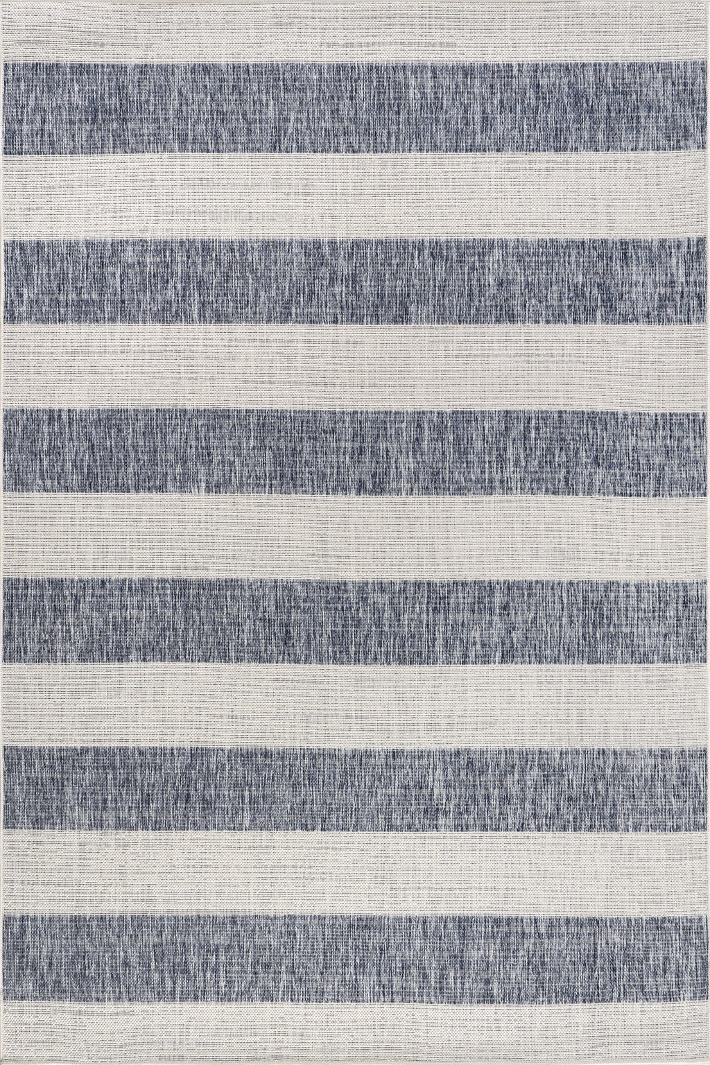 Ariah Wide Stripes Indoor/Outdoor Rug | Blue