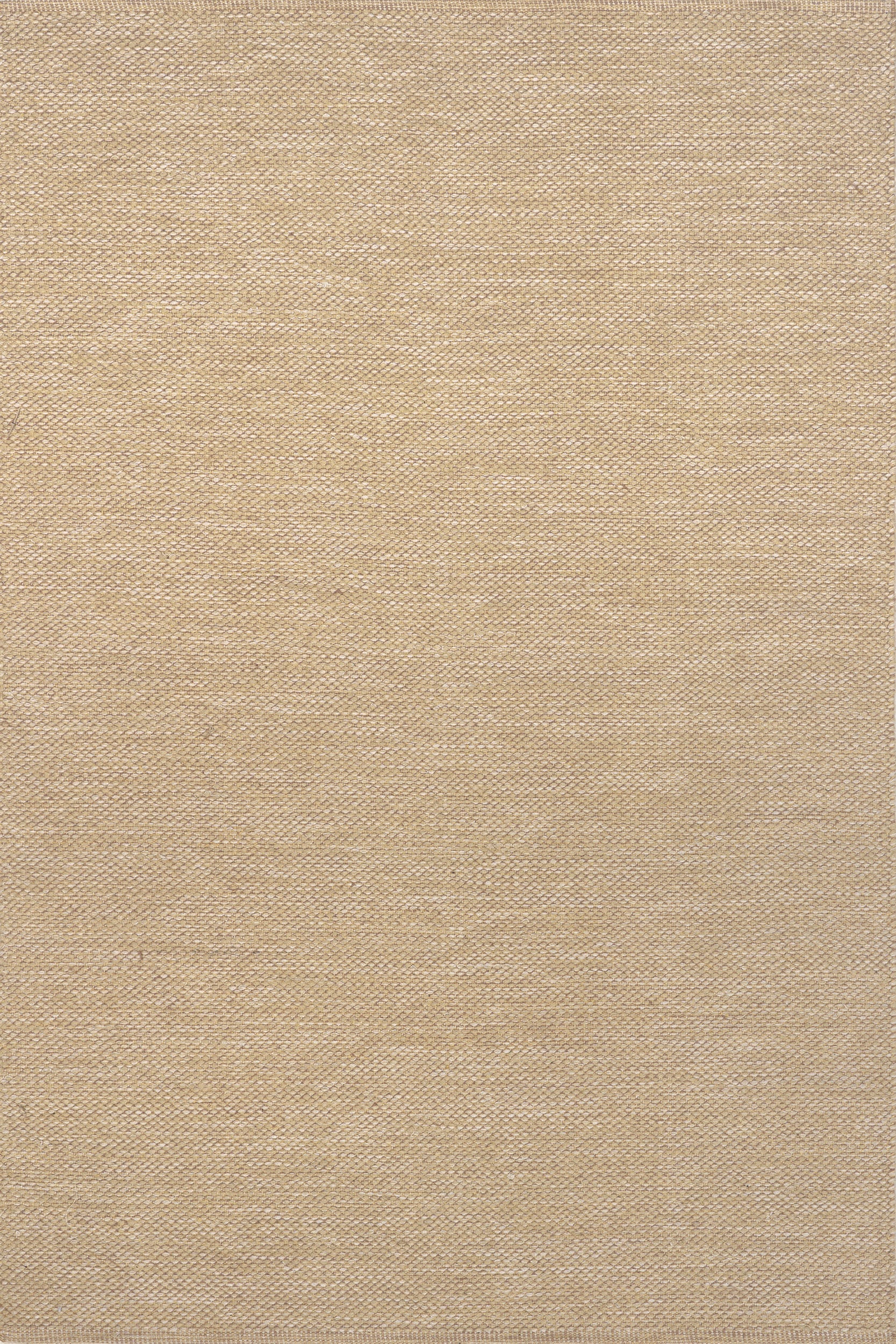 Cotton Solid Flatweave Rug | Tan