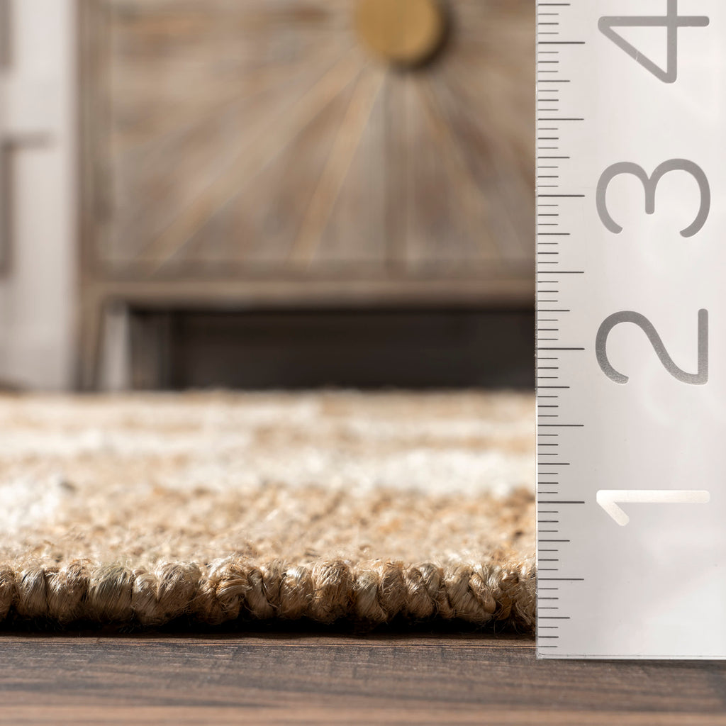 Cassia Classic Checkered Rug | Ivory