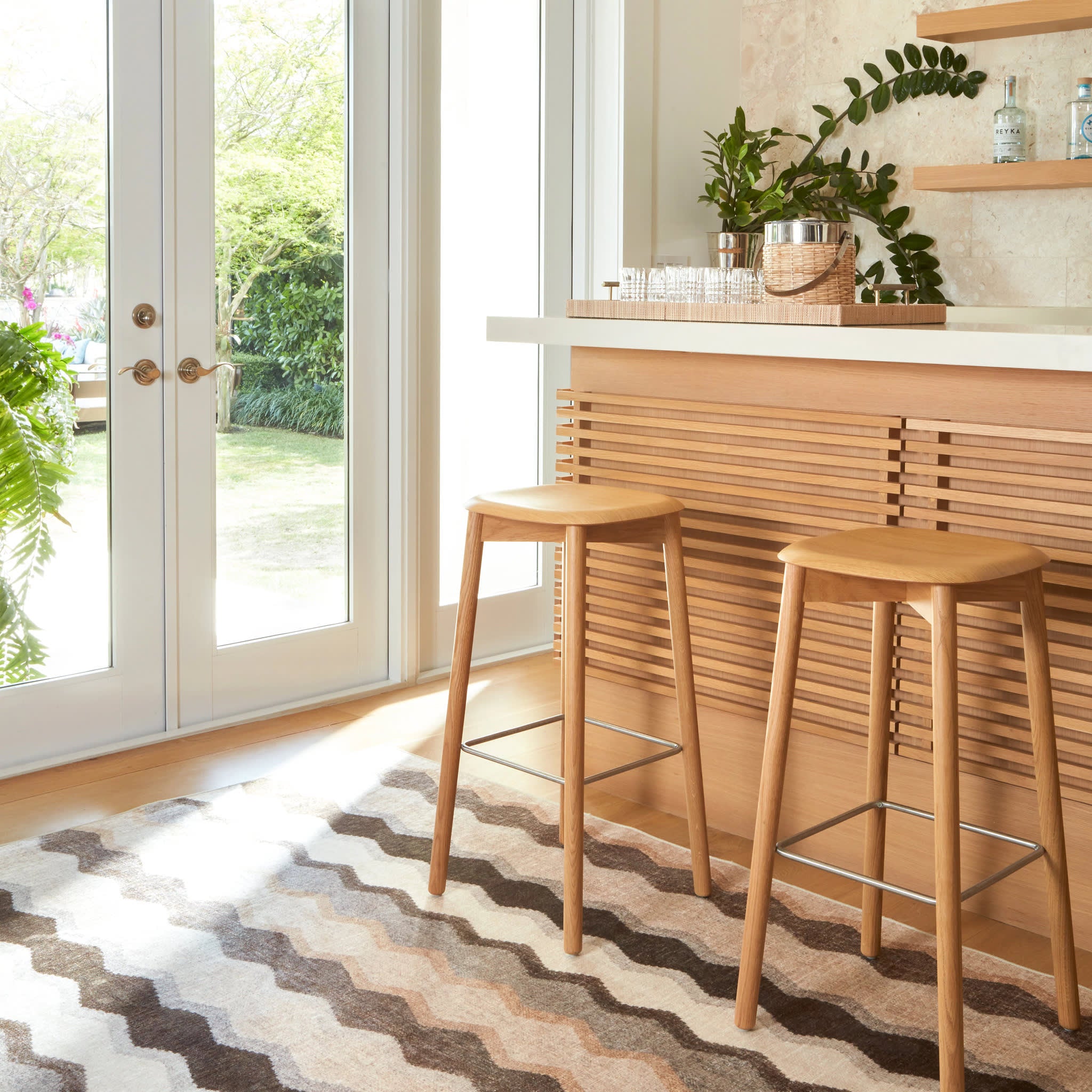 Safety Net Machine Washable Rug | Natural