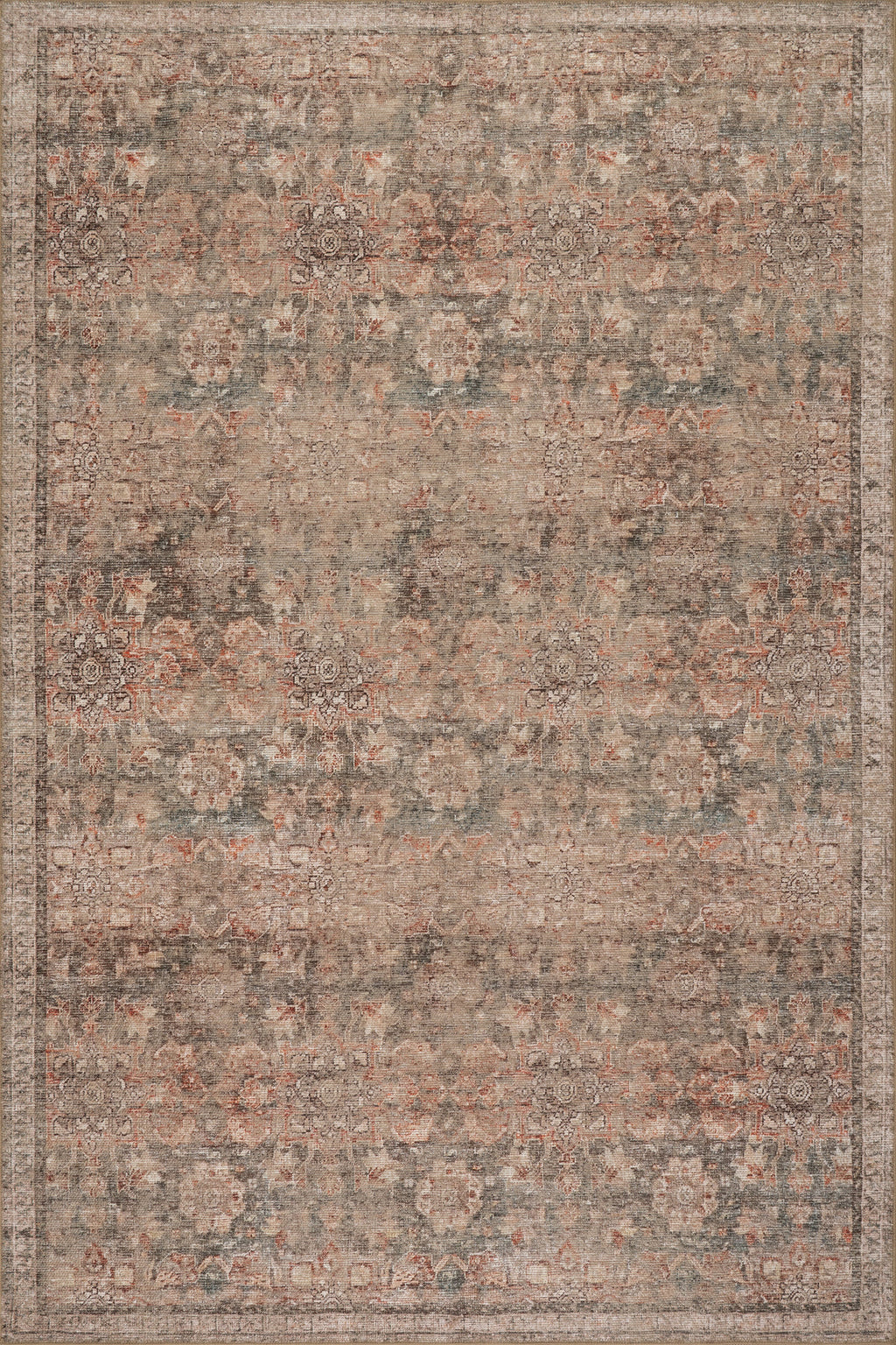Via Floral and Paisley Rug | Multicolor