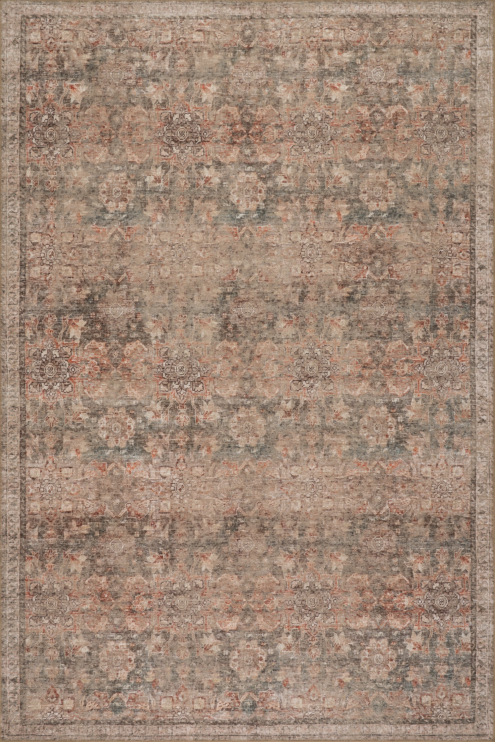 Via Floral and Paisley Rug | Multicolor