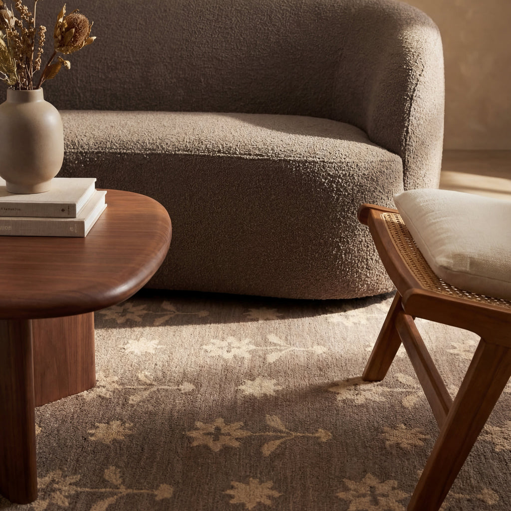 Ella Wool Rug | Taupe