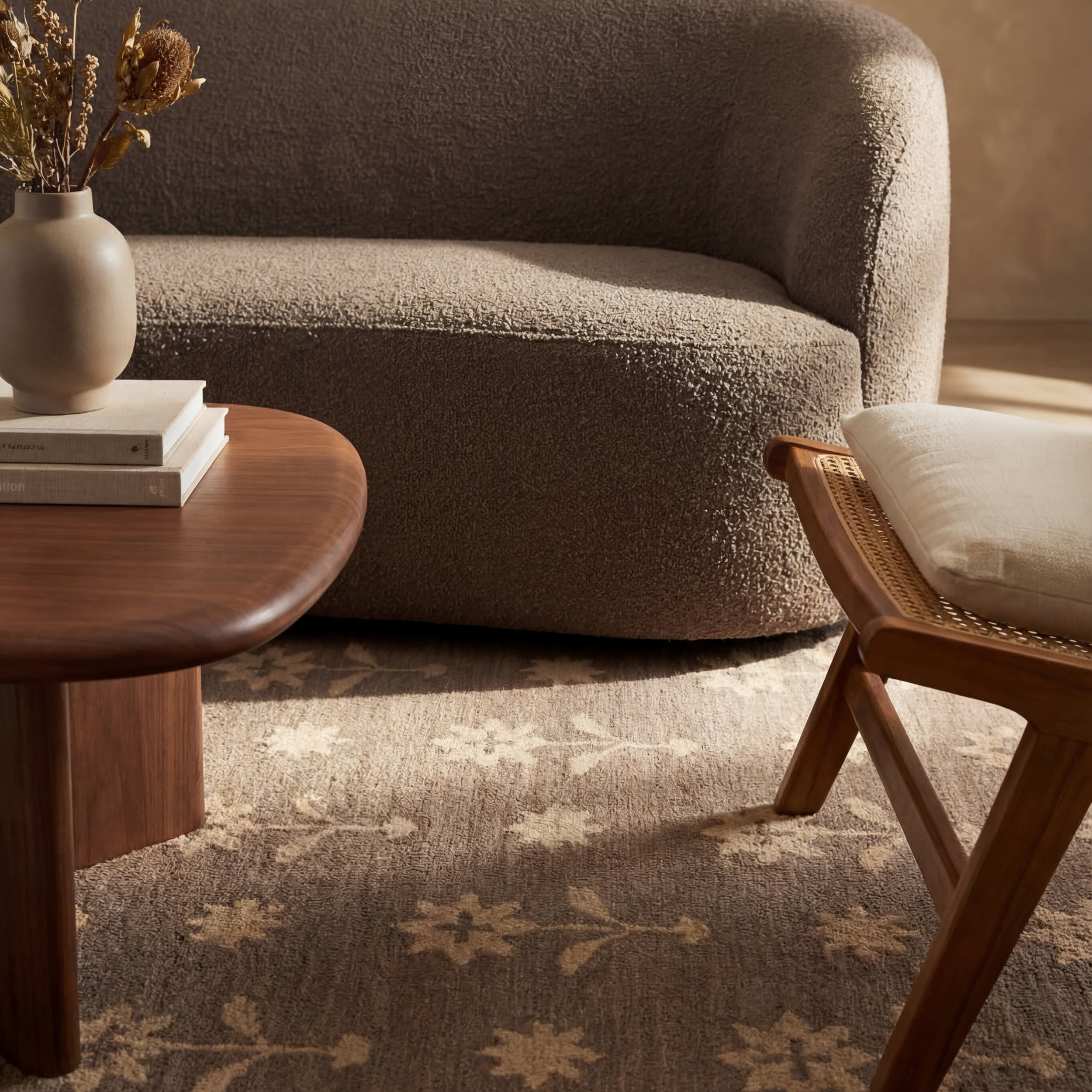 Ella Wool Rug | Taupe