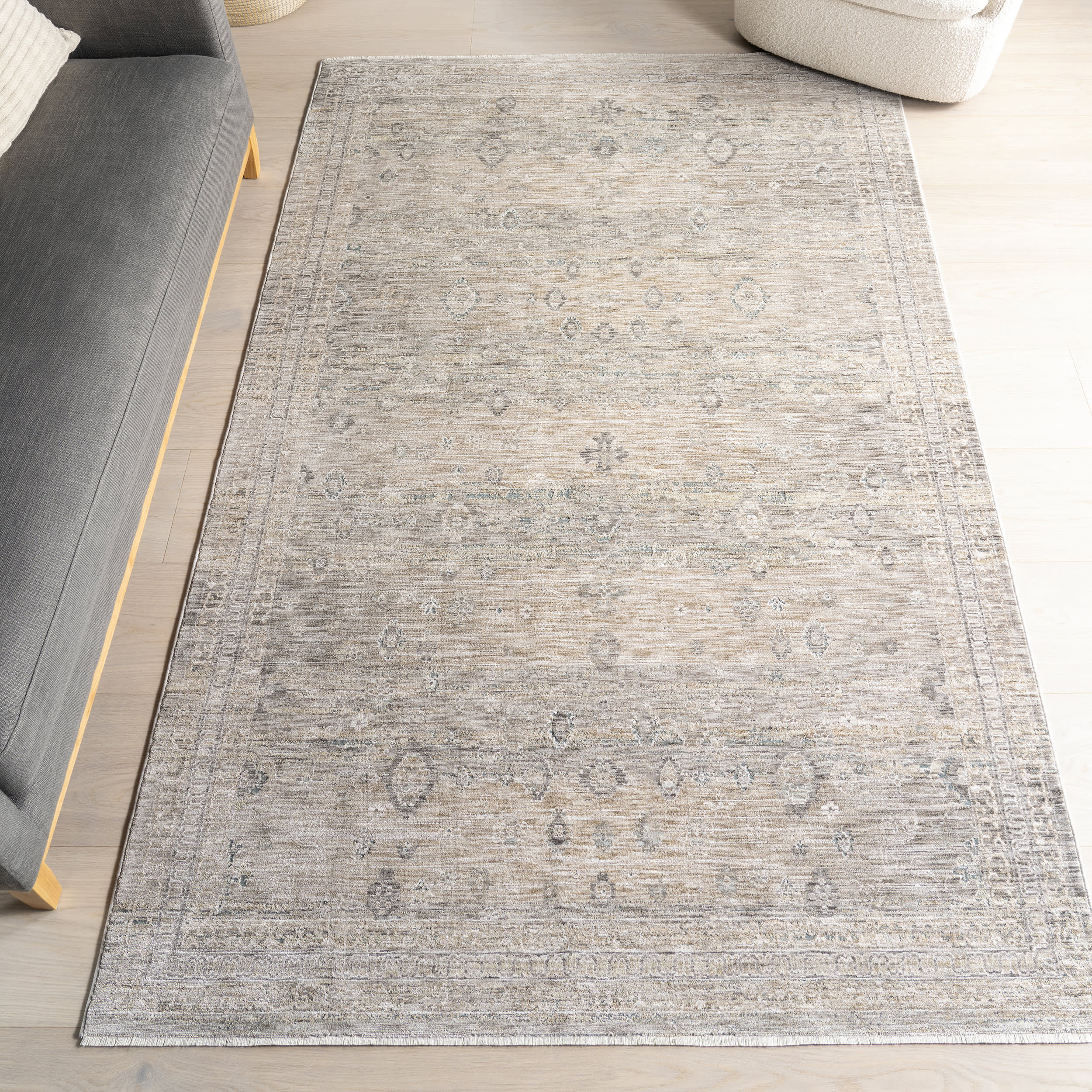 Avayah Vintage Rug | Beige Secondary image
