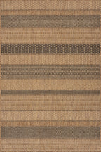 Vielle Modern Abstract Indoor/Outdoor Rug | Grey