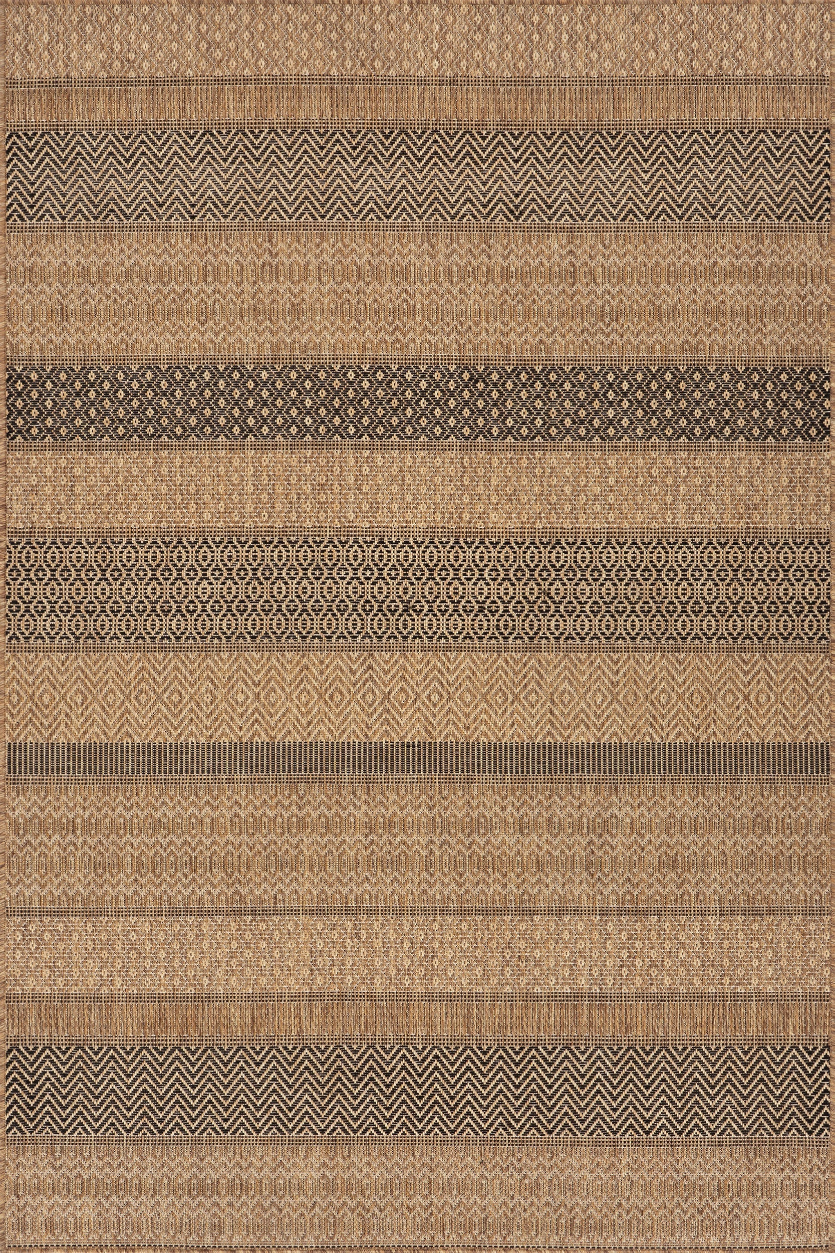 Vielle Modern Abstract Indoor/Outdoor Rug | Grey