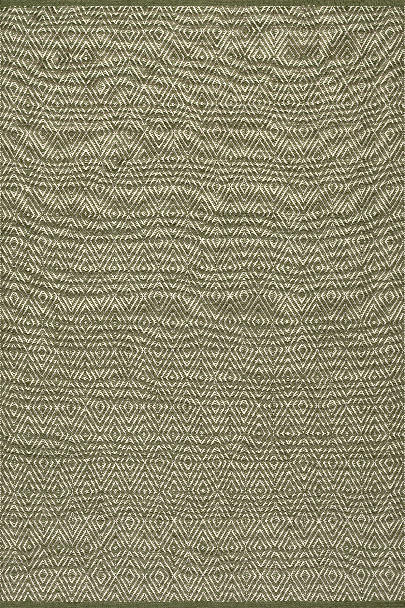 Diamond Handwoven Indoor/Outdoor Rug | Sage