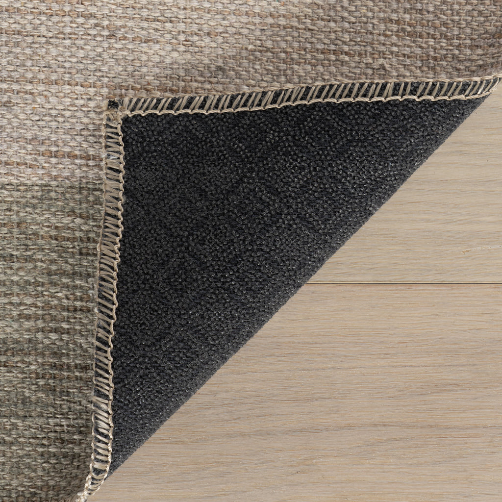 Mephira Checkered Washable Rug | Green