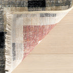 Sorelle Modern Plaid Rug | Red