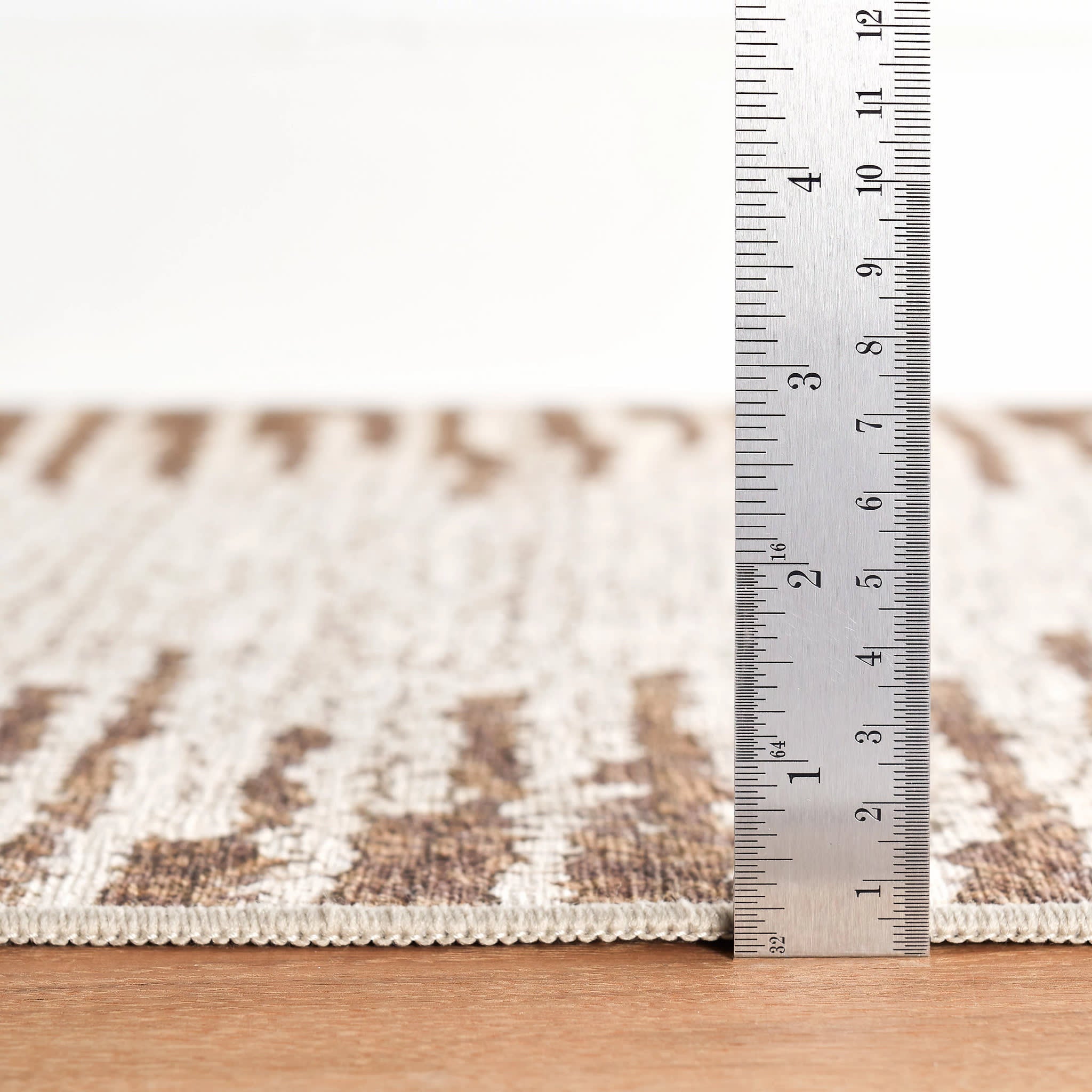Moss Machine Washable Rug | Russet