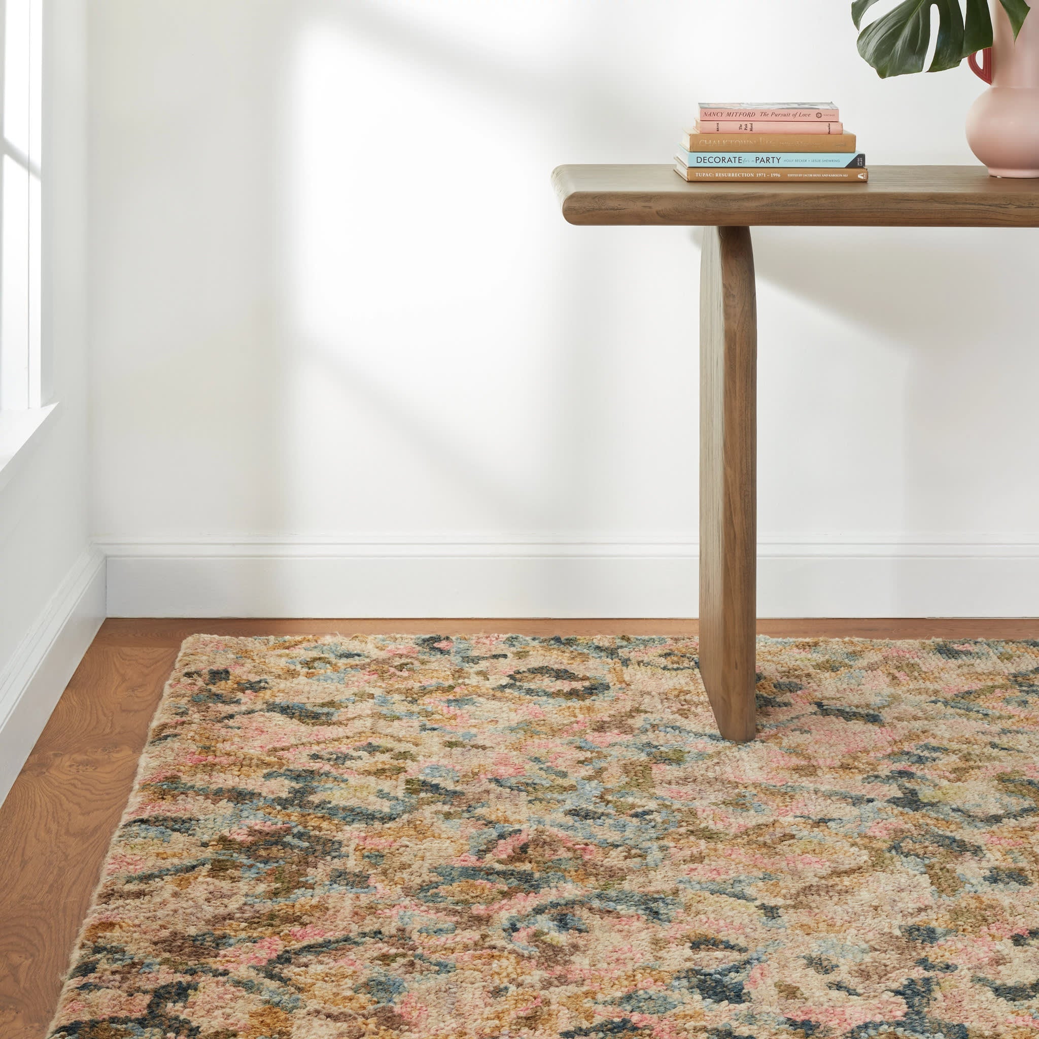 Keira Hand Knotted Jute Rug | Multi