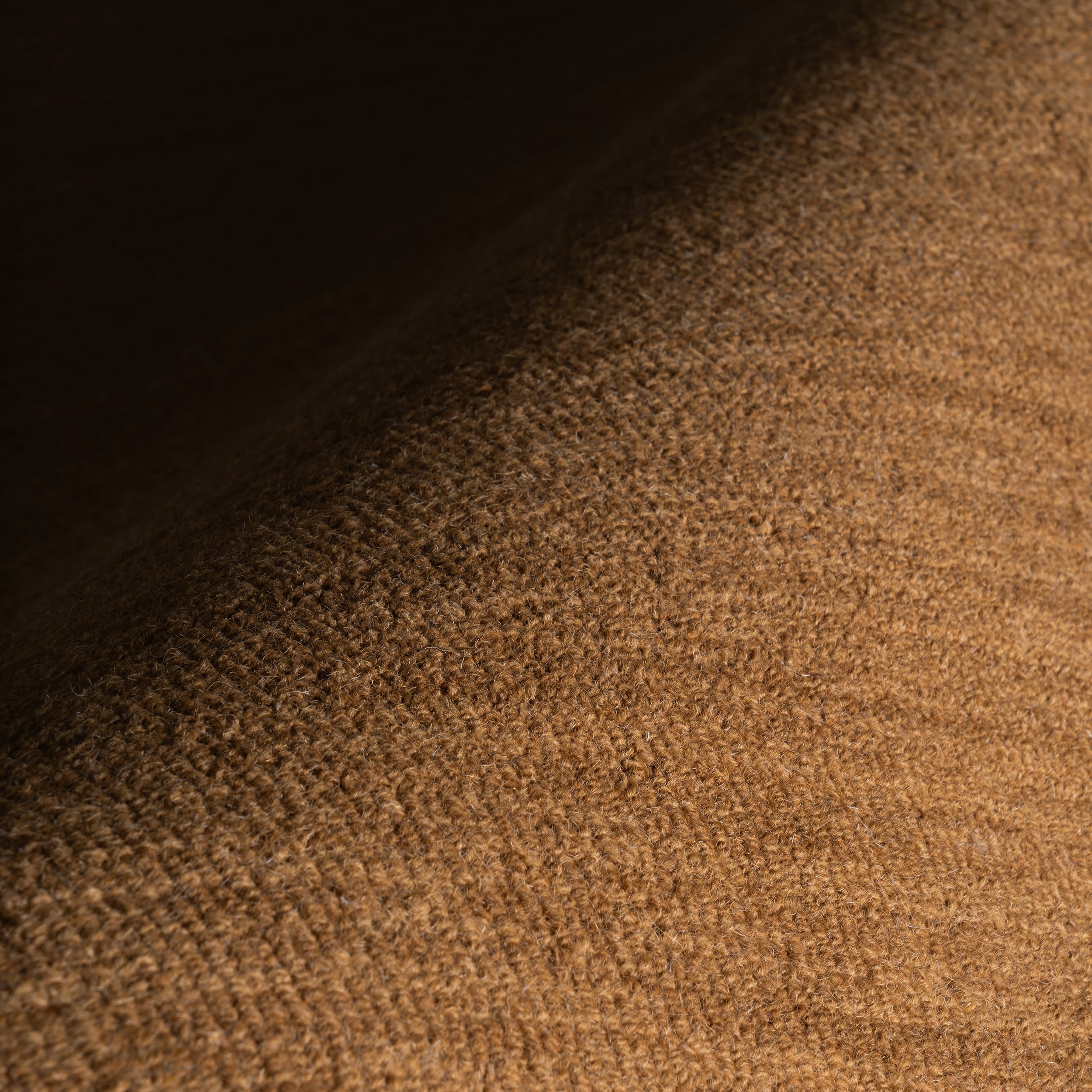 Cotina Modern Bordered Handmade Wool Rug | Amber