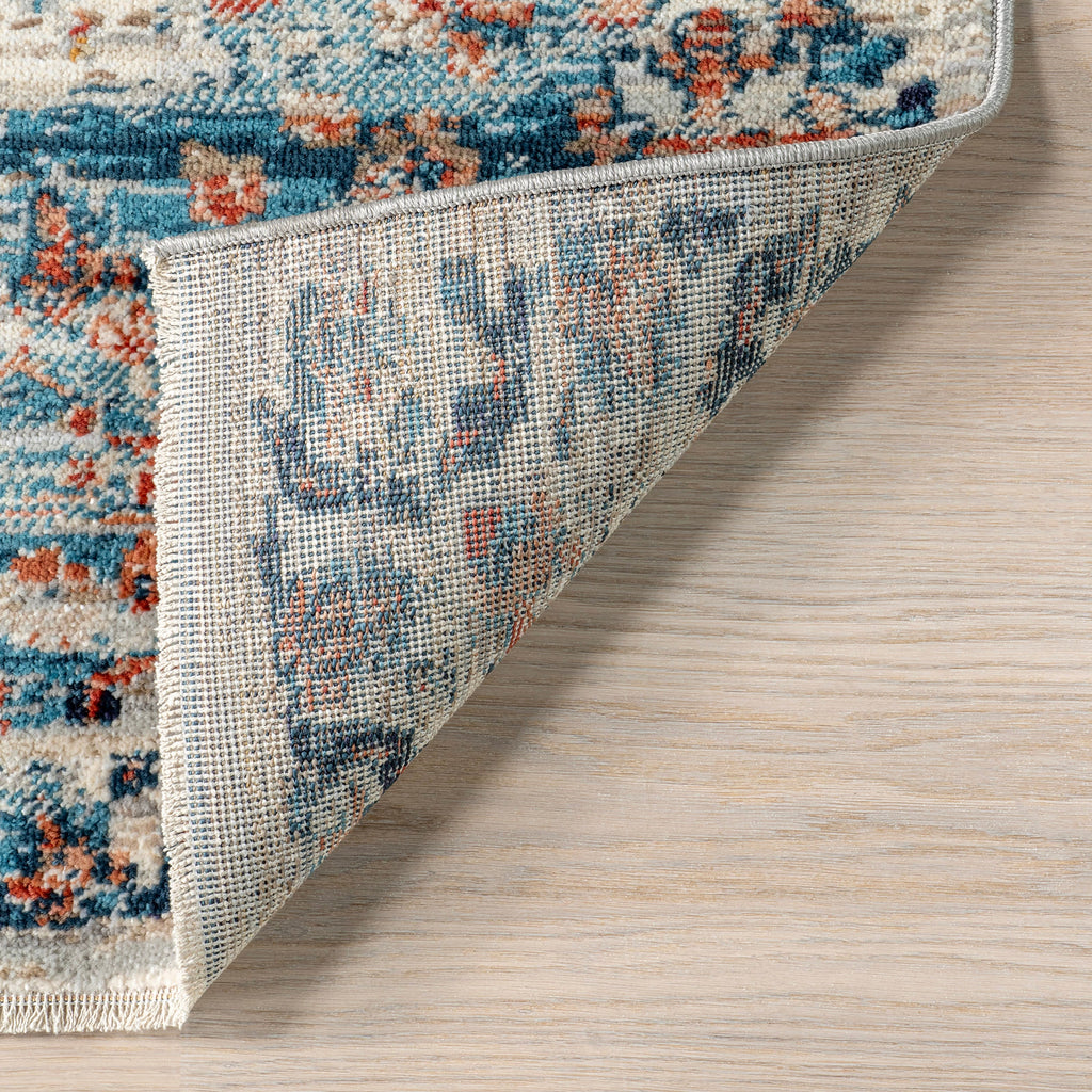 Dallas Vintage Medallion Rug | Rust