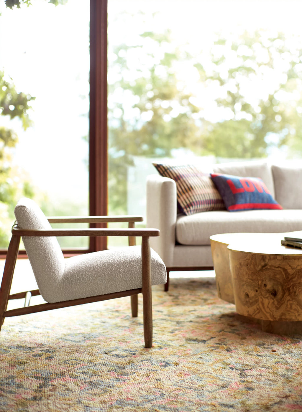 Keira Hand Knotted Jute Rug | Multi