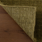 Cinnara Moroccan Striped Rug | Green