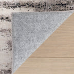 Fauzi Bohemian Washable Rug | Ivory