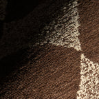 Tova Tufted Diamond Rug | Light Brown