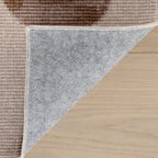 Fanice Bohemian Washable Rug | Brown