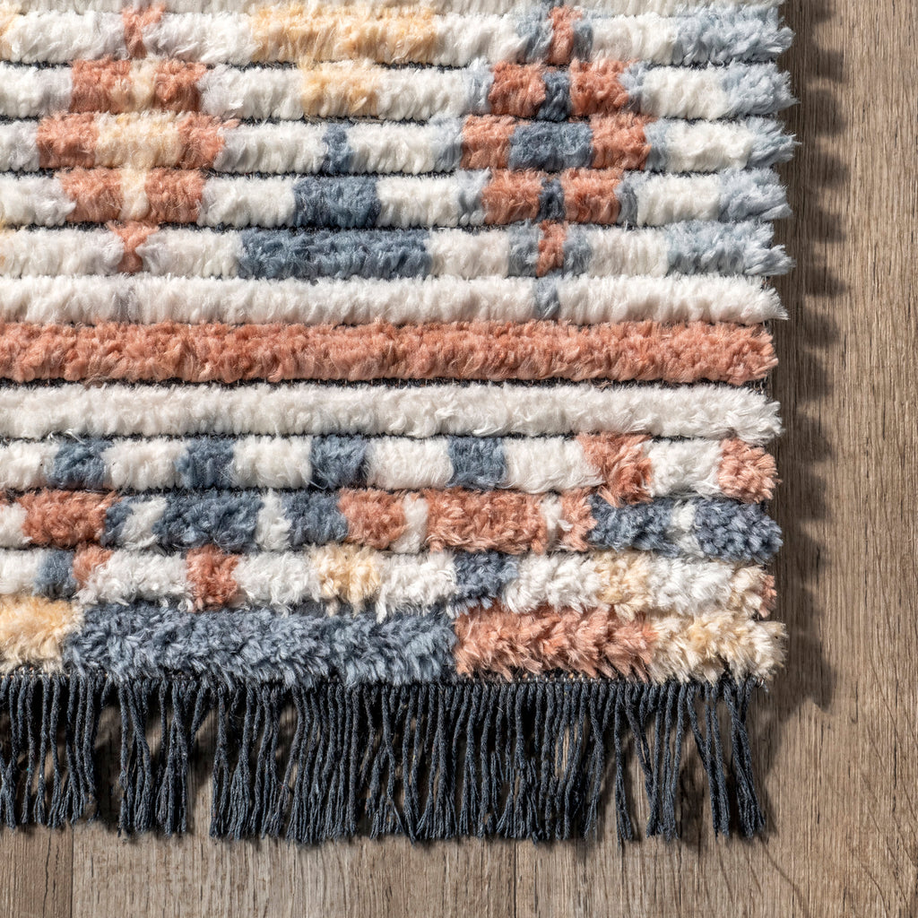 Ziala Colorful Aztec Rug | Beige