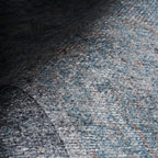 Odelia Vintage & Distressed Washable Rug | Blue