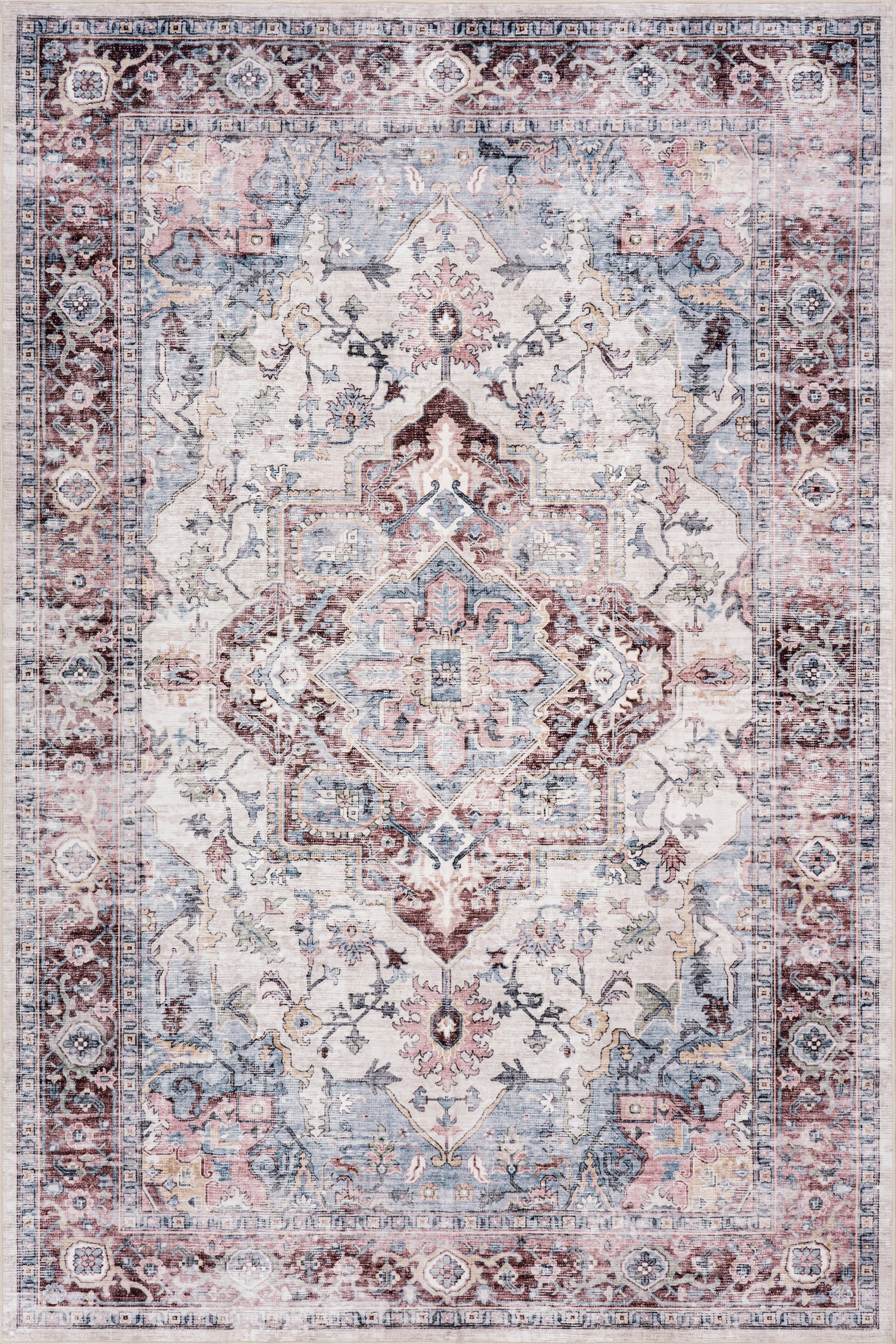 Vanisa Traditional Washable Rug | Multicolor Secondary image