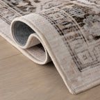 Vanisa Traditional Washable Rug | Beige