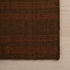 Oriya Wool Modern Transitional Rug | Rust