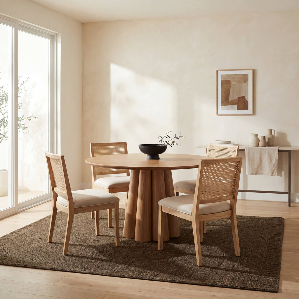 Afra Trellis Bohemian Hand Tufted Wool Rug | Green