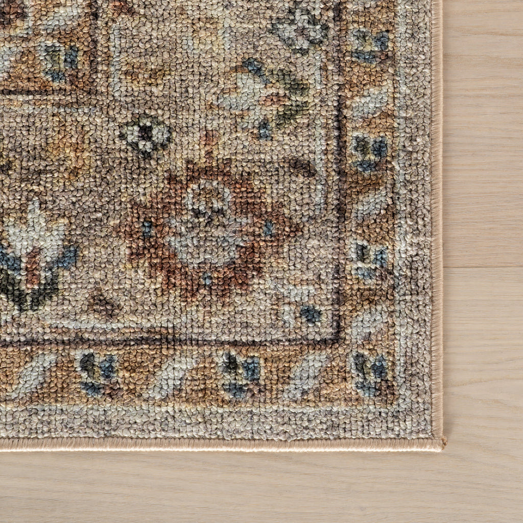 Averina Traditional Bordered Washable Rug | Tapue